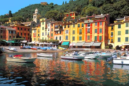 Portofino in Italy - Portofino view