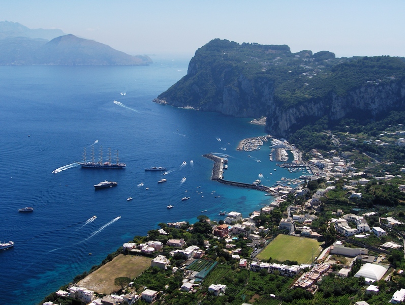 Capri Island - Aerial view