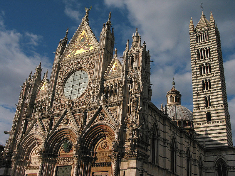 Siena Cathedral - Facade of Siena Cathedral