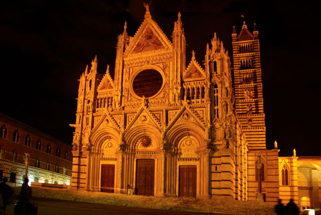 Siena Cathedral - Siena Cathedral view by night