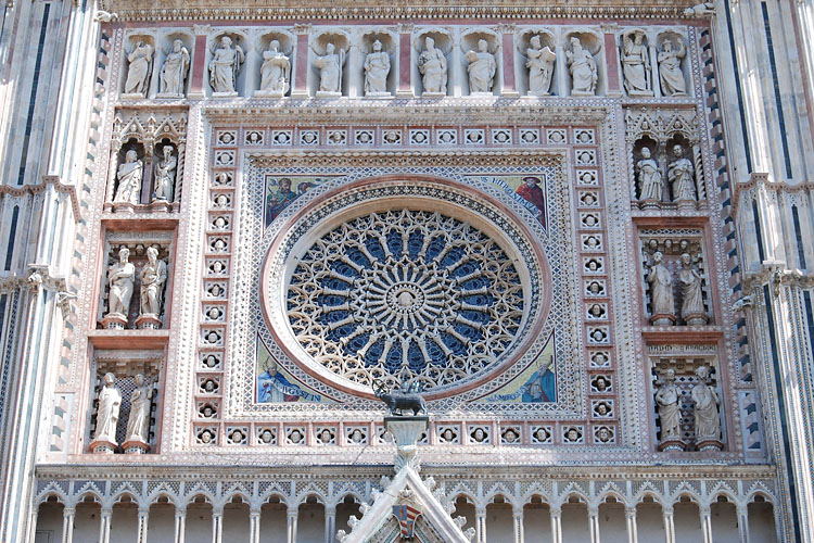 Orvieto Cathedral - Facade detail