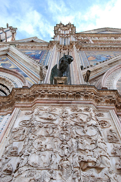 Orvieto Cathedral - Facade details