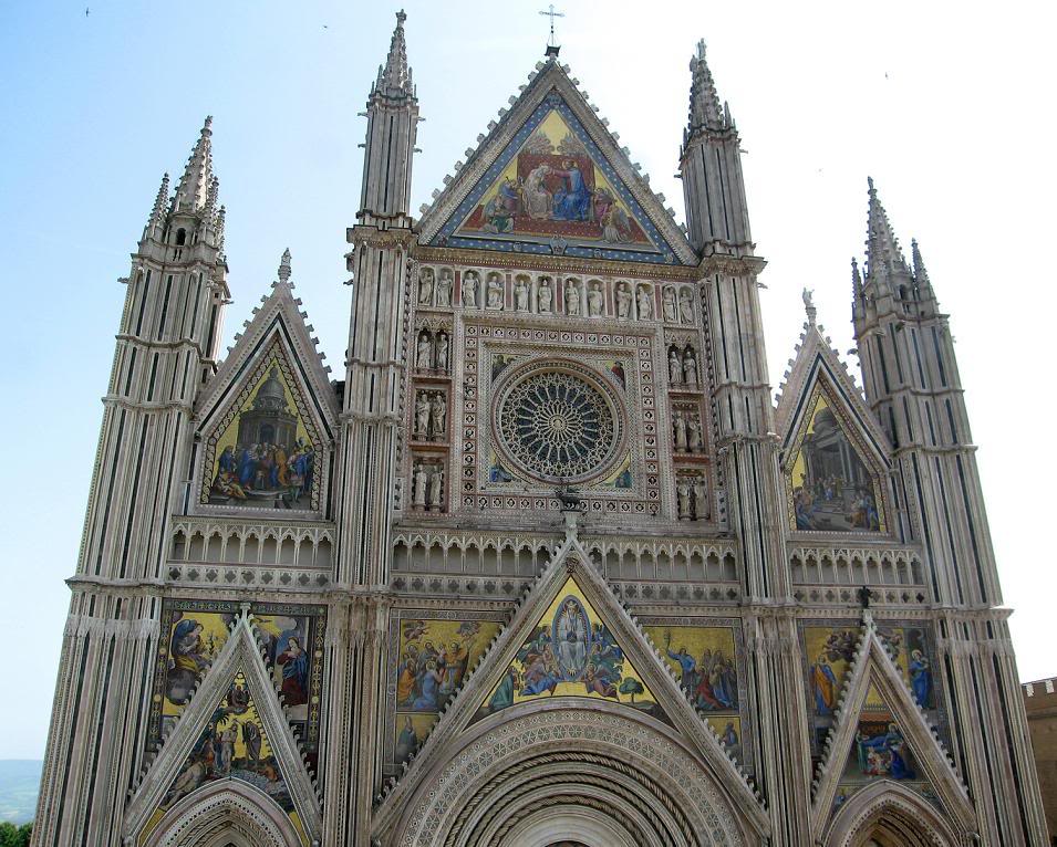 Orvieto Cathedral - Facade of Cathedral