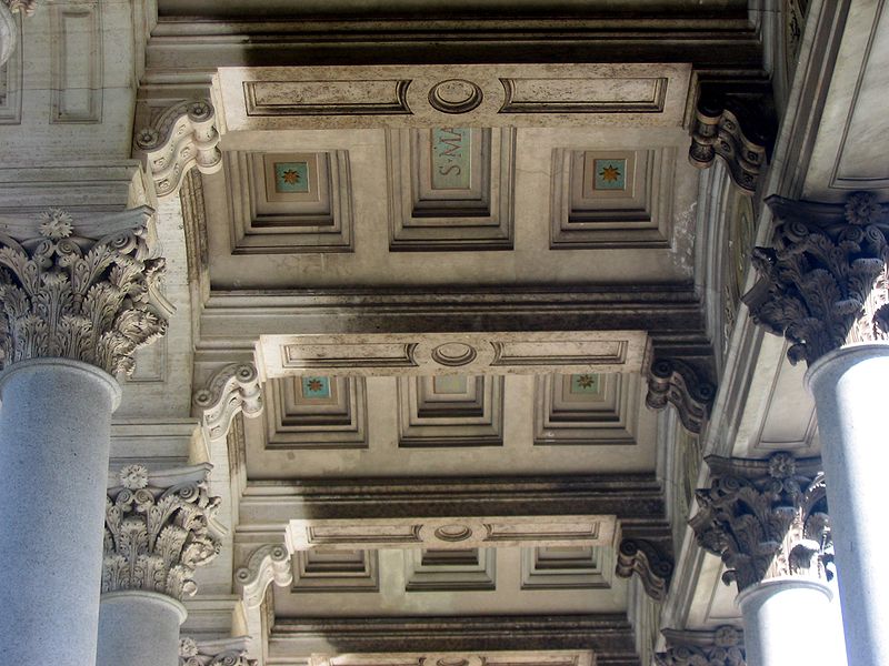 Basilica di San Paolo fuori le Mura - Architecture detail