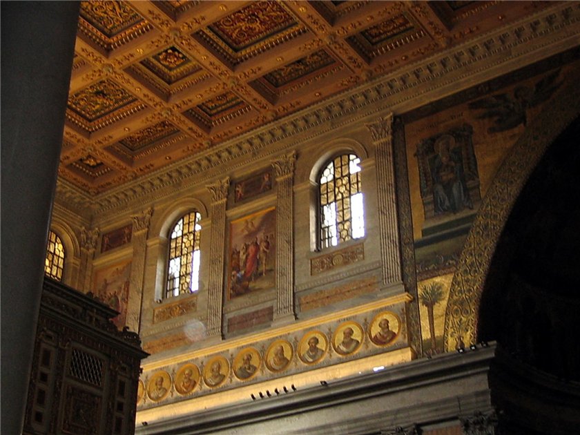 Basilica di San Paolo fuori le Mura - Interior view