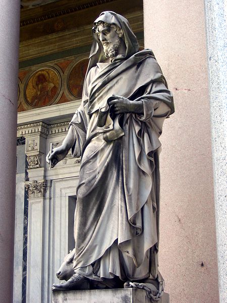 Basilica di San Paolo fuori le Mura - Luca Statue
