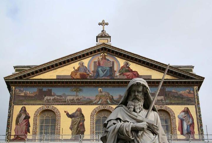 Basilica di San Paolo fuori le Mura - View of the basilica