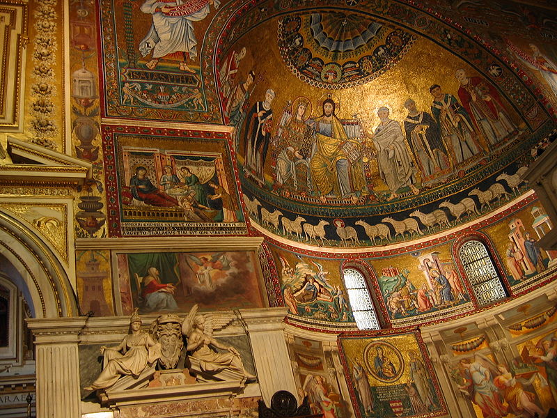 Santa Maria in Trastevere - Interior view