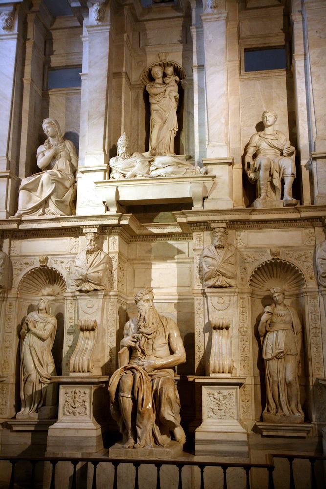 San Pietro in Vincoli - Moise statue