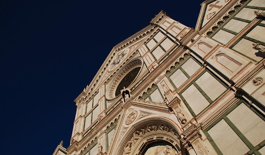 Basilica Santa Croce - Facade view