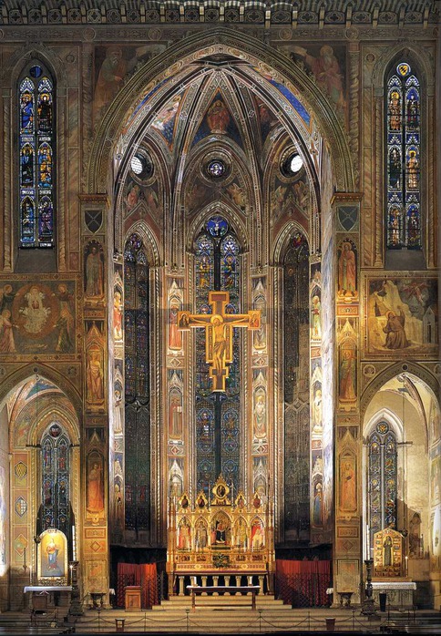 Basilica Santa Croce - Interior view