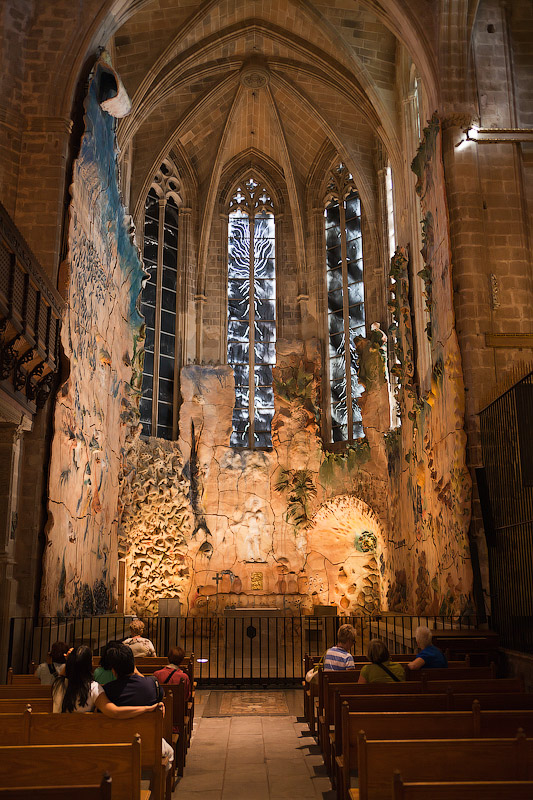 La Seu Palma Cathedral - Gaudi work