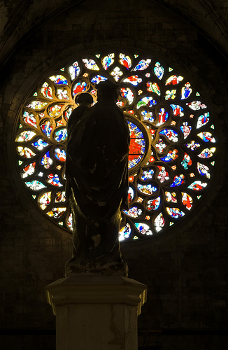 Iglesia de Santa Maria del Mar - Beautiful stained glass