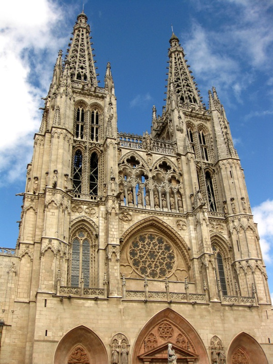 Burgos Cathedral - Beautiful facade