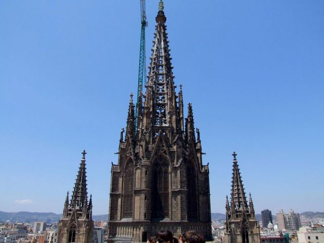 Barcelona Cathedral - Cathedral tower 