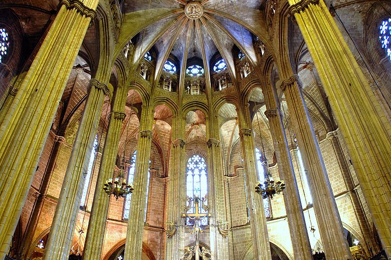 Barcelona Cathedral - Splendid interior