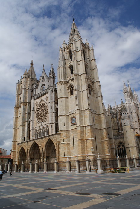 Leon Cathedral - Exterior view