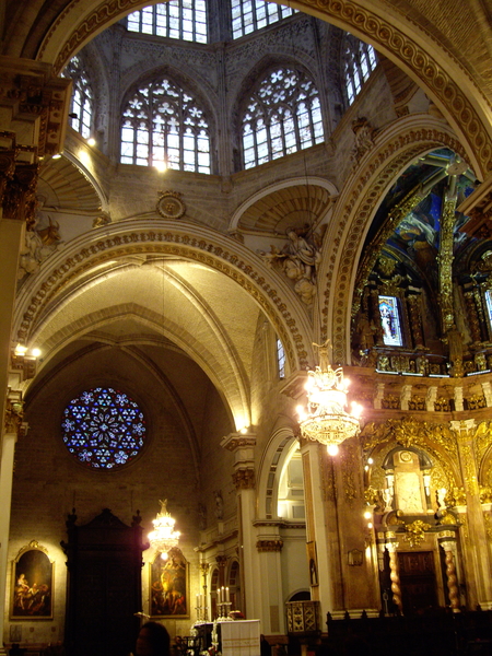 Cathedral of Valencia - Interior view