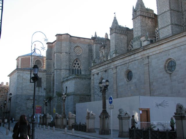 Avila Cathedral - Exterior view