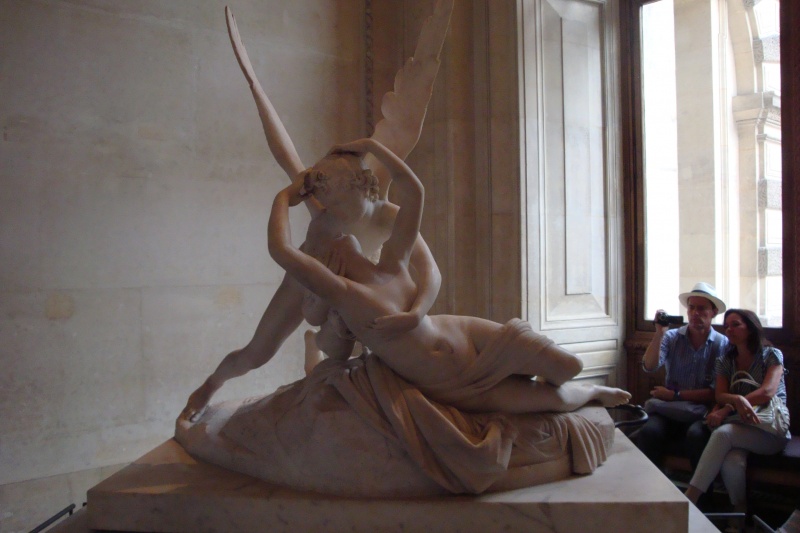 Louvre Museum in Paris, France - Psyche Revived by Love