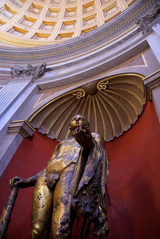 Vatican Museums - Bronze statue of Hercules