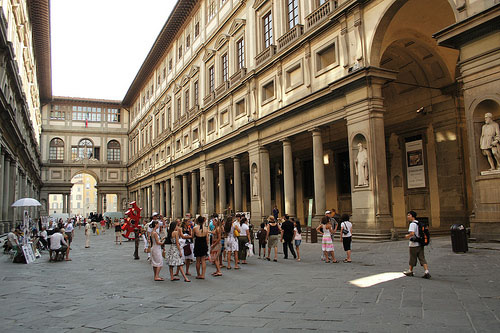 Uffizi Gallery - Exterior view