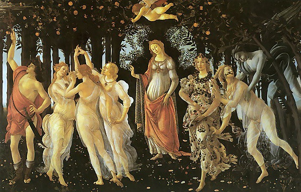 Uffizi Gallery - Primavera by Botticelli