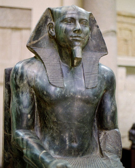 Egyptian Museum in Cairo - Kefren statue