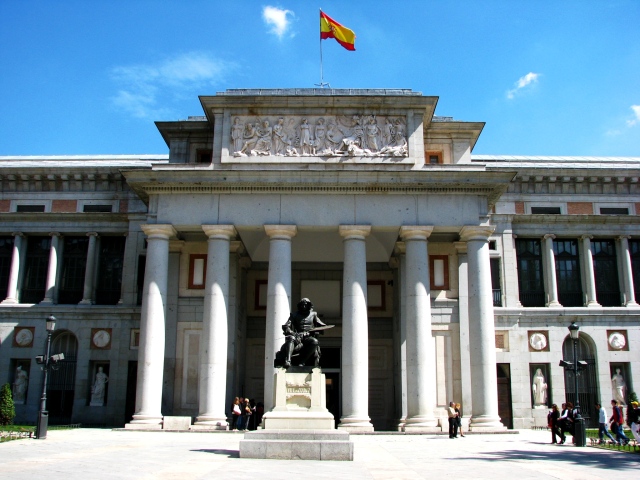Museo del Prado in Madrid - Exterior view