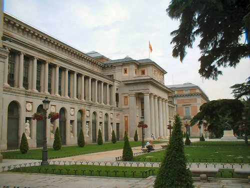 Museo del Prado in Madrid - Exterior view