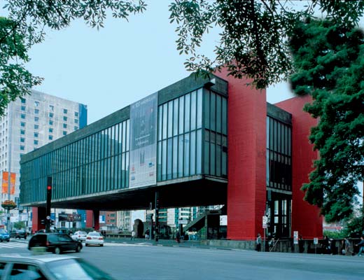 Sao Paolo Museum of Art - Exterior view