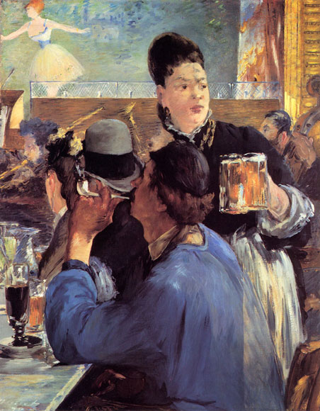 National Gallery of London - Corner of a Cafe-Concert by Eduard Manet