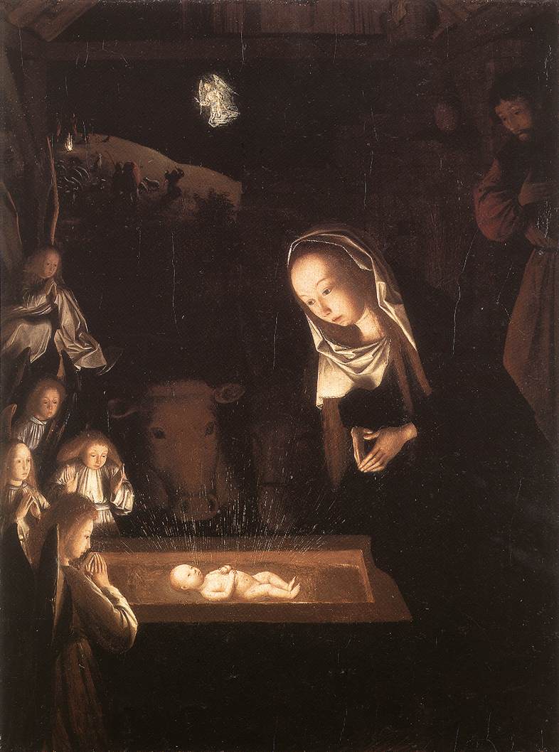 National Gallery of London - Nativity at Night by Geertgen tot Sint Jans