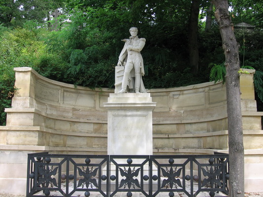 Pere Lachaise Cemetery in Paris, France - Marshal Laurent Gouvion St. Cyr grave