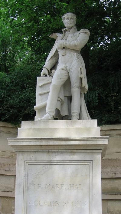 Pere Lachaise Cemetery in Paris, France - Marshal Laurent Gouvion St. Cyr