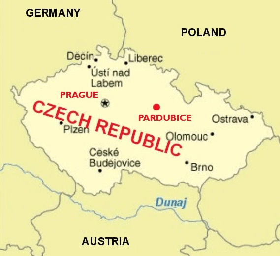 Czech Republic - Map of Czech Republic