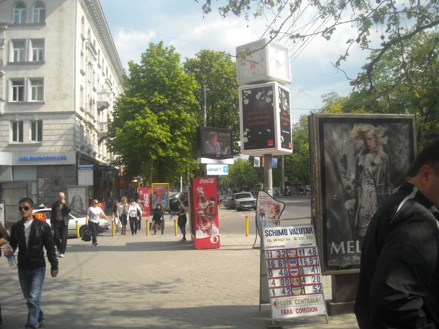 Moldova - Chisinau center near Mac Donalds