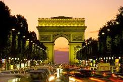 Paris - Arc de Triomphe view
