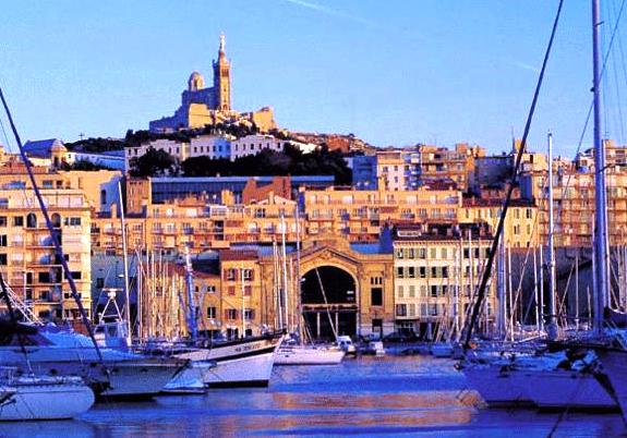 Marsaille - The Old Port in Marseille