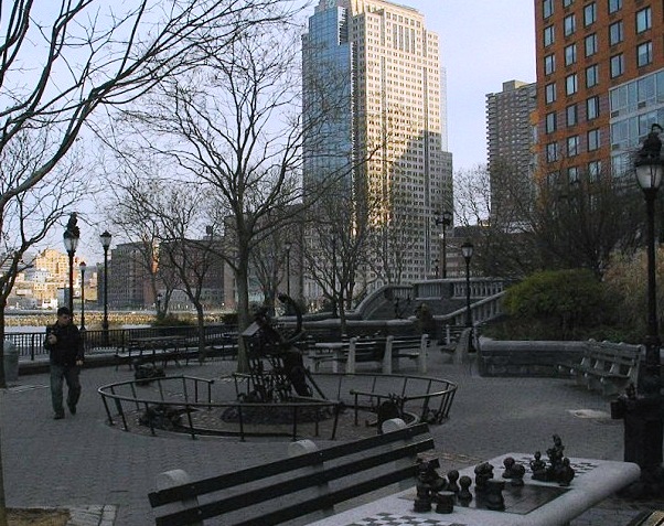 Battery Park City - Relaxing space