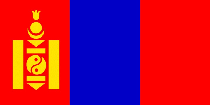 Mongolia - Flag of Mongolia