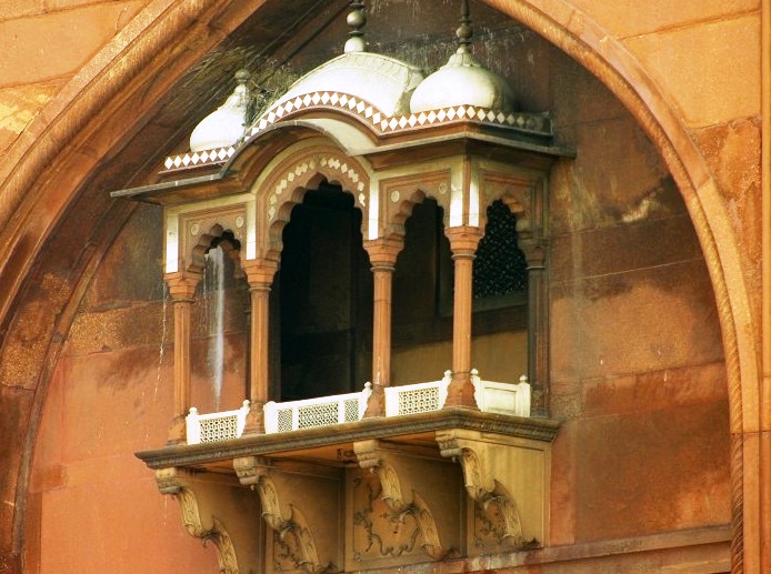 Jama Masjid - Balcony view