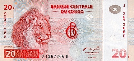 Democratic Republic of the Congo - Currency