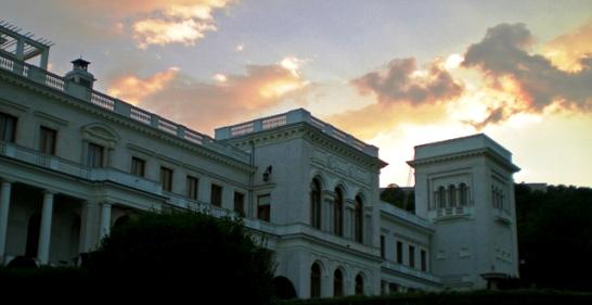 The Livadia Palace - Sunset