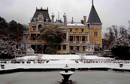 Massandra Palace - Winter view