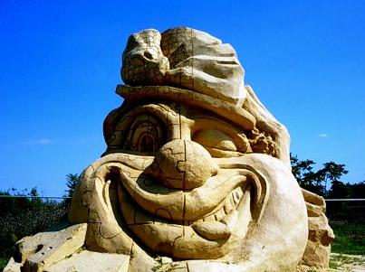 Burgas  - Sand sculpture