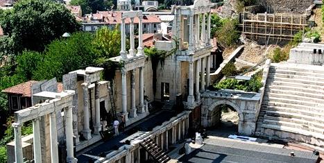 Plovdiv - Medieval theatre