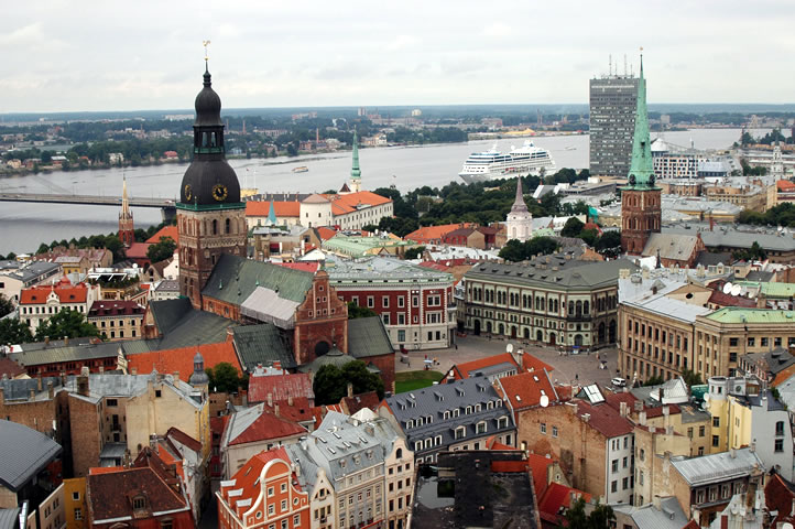 Riga - Aerial view