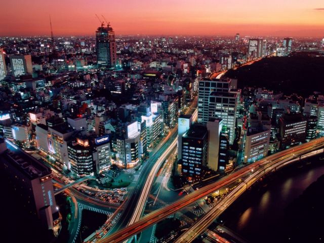 Tokyo - Night view of Tokyo