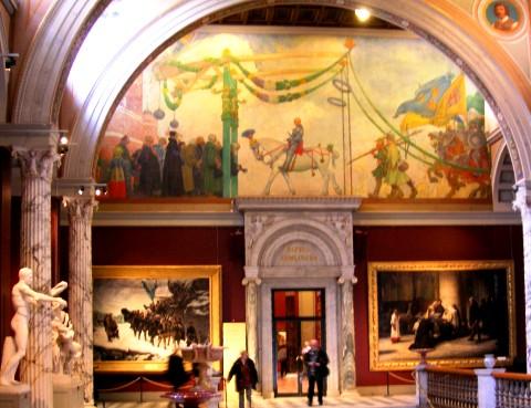 The National Museum of Fine Arts - Main hall